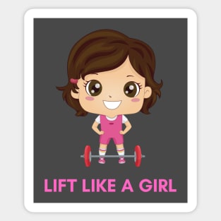 Lift Like a Girl Sticker